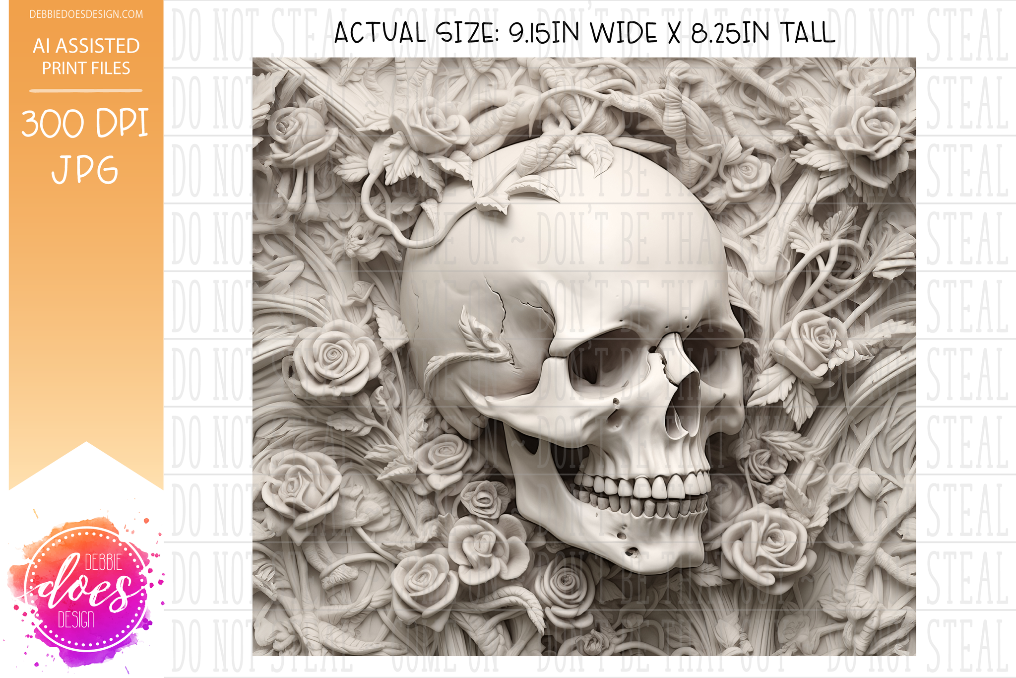 3D file Simple Modern Tumbler 40 oz Topper - Skulls and Bones 🎃・3D print  design to download・Cults